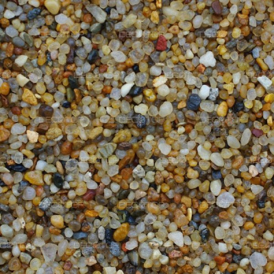 DECOTOP Roanoke - Природный чистый разноцветный гравий, 2-5 мм, 6 кг/4 л